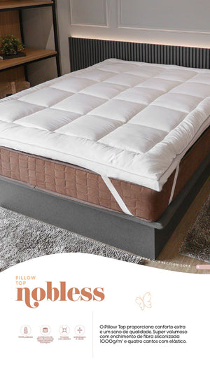 Pillow Top Nobless Connection Cama – Maciez de Hotel 5★