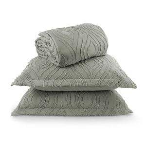 Kit Colcha Boucle Casal