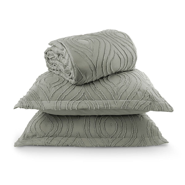 Kit Colcha Boucle Casal