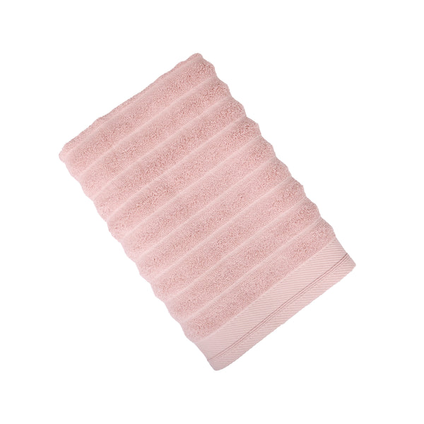 Jogo Toalhas Aura Rosa e Bege 5 Pecas