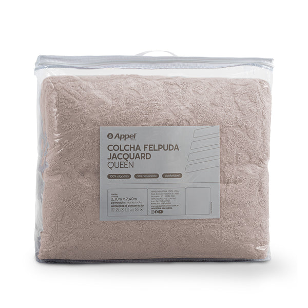Colcha Felpuda Rosa