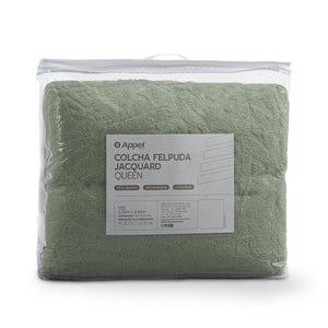 Colcha Felpuda Verde