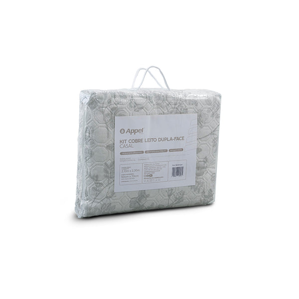 Kit Cobre Leito Matelasse Botanique